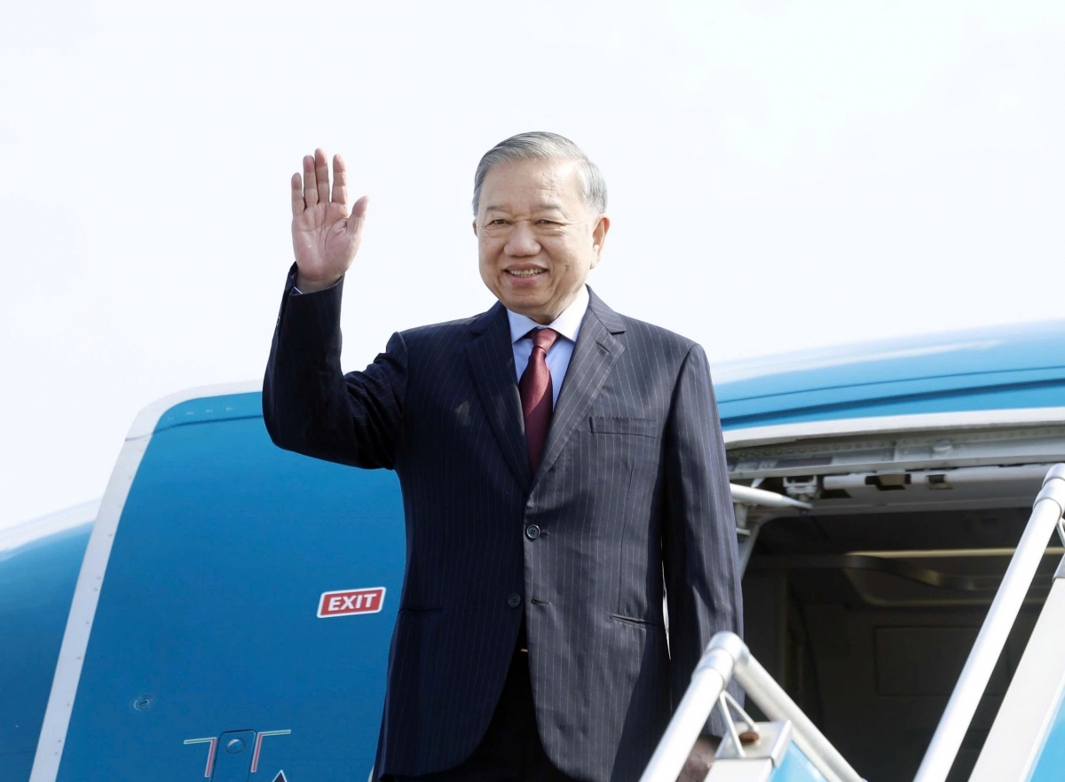 Vietnam’s top leader To Lam begins State visit to India